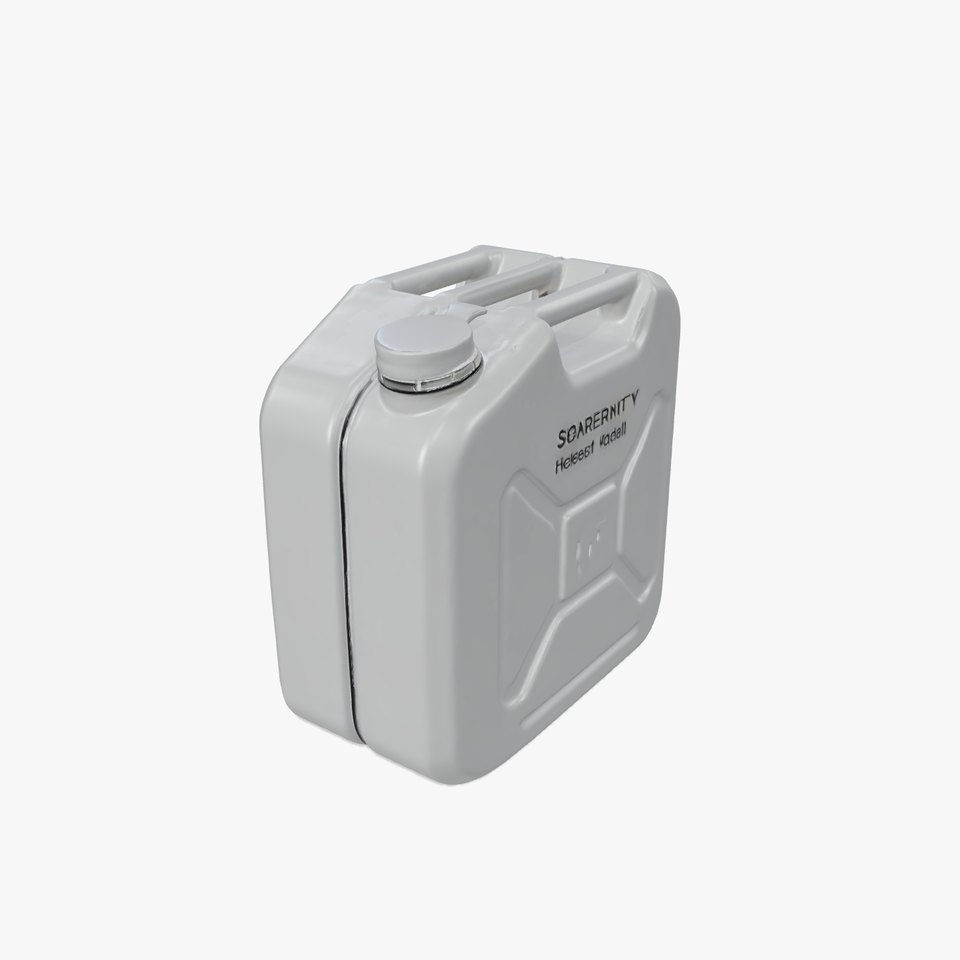 Industrial Black Jerrycan model pack